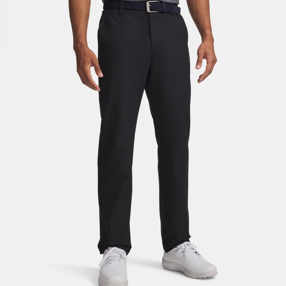 UNDER ARMOUR DRIVE GOLF PANTS | BLACK | 4 WAY STRETCH | 32x34 | LIKE NEW